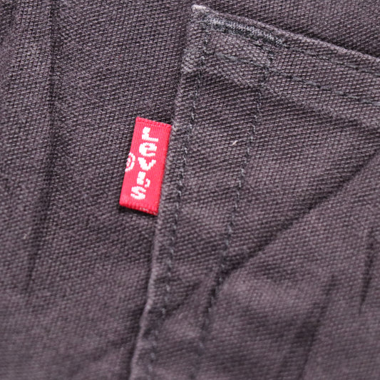 Levi's Workwear W40 L28 Straight Leg Black Denim Jeans