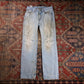 Levi's 514 W30 L32 Straight Leg Classic Ripped Style Blue Denim Jeans
