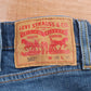 Levi's 502 Red Tab W38 L28 Tapered Leg Regular Fit Blue Denim Jeans