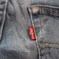 Levi's 511 Red Tab W24 L25 Slim Fit Blue Denim Jeans