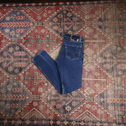 Levi's W30 L30 Straight Leg Slim Fit Blue Denim Jeans