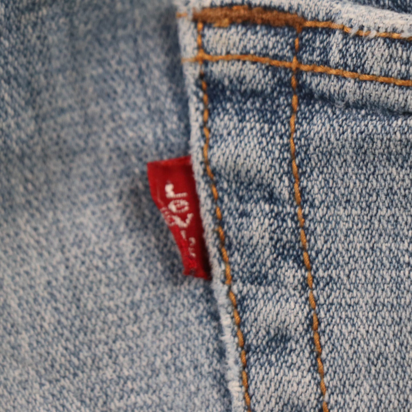 Levi's Red Tab W32 L1 Bootcut Blue Denim Jeans