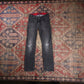 Levi's 511 W24 L24 Slim Fit Black Denim Jeans