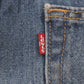 Levi's 516 Red Tab W34 L26 Relaxed Straight Leg Blue Denim Jeans