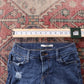 Levi's Red Tab W26 L29 Skinny Classic Ripped Style Blue Denim Jeans