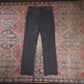 Levi's 314 W30 L29 Straight Leg Black Denim Jeans