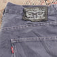 Levi's W28 L33 Straight Leg Blue Denim Jeans