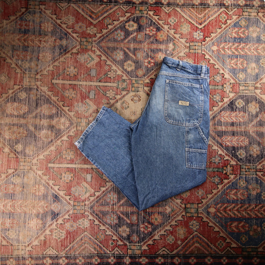 Wrangler W38 L30 Carpenter Blue Denim Jeans