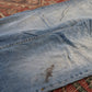 Levi's 506 W34 L26 Straight Leg Blue Denim Jeans