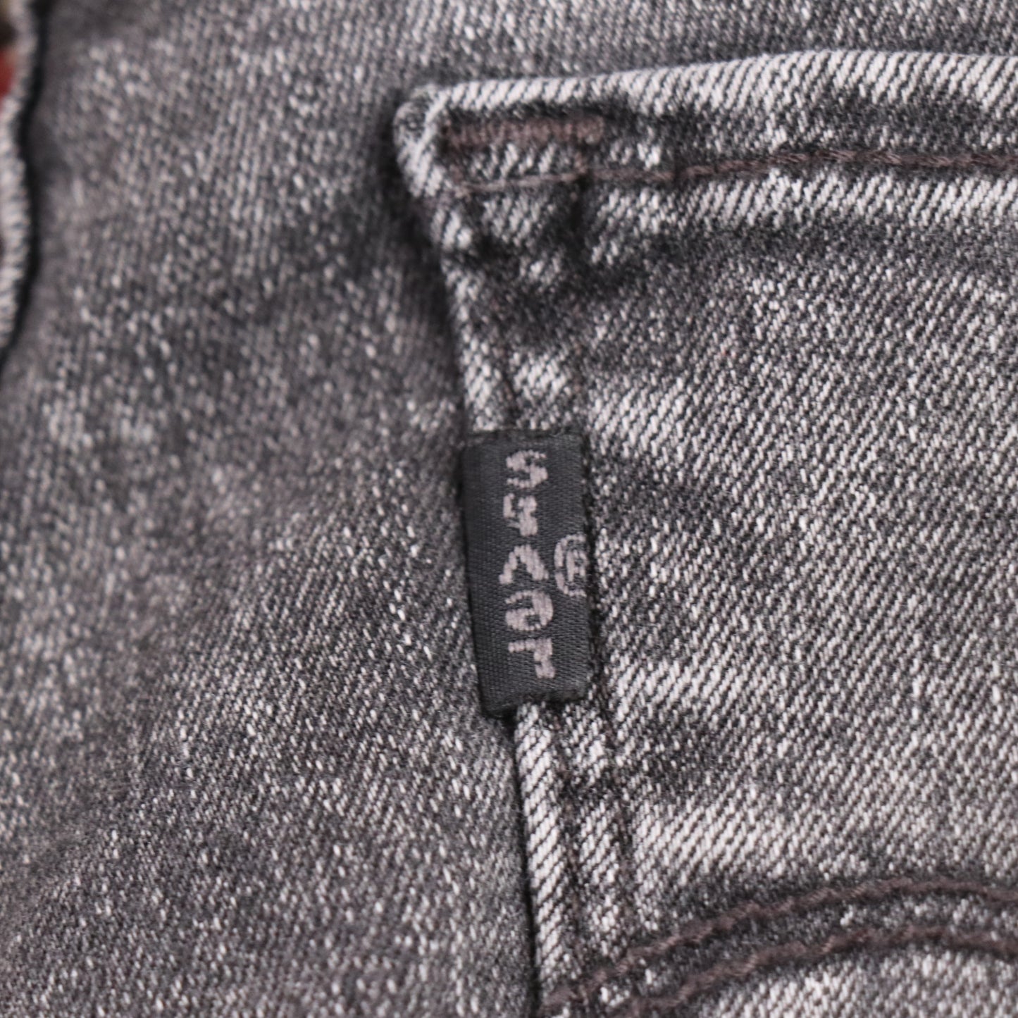 Levi's 710 W24 L28 Skinny Classic Ripped Style Grey Denim Jeans