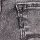 Levi's 710 W24 L28 Skinny Classic Ripped Style Grey Denim Jeans