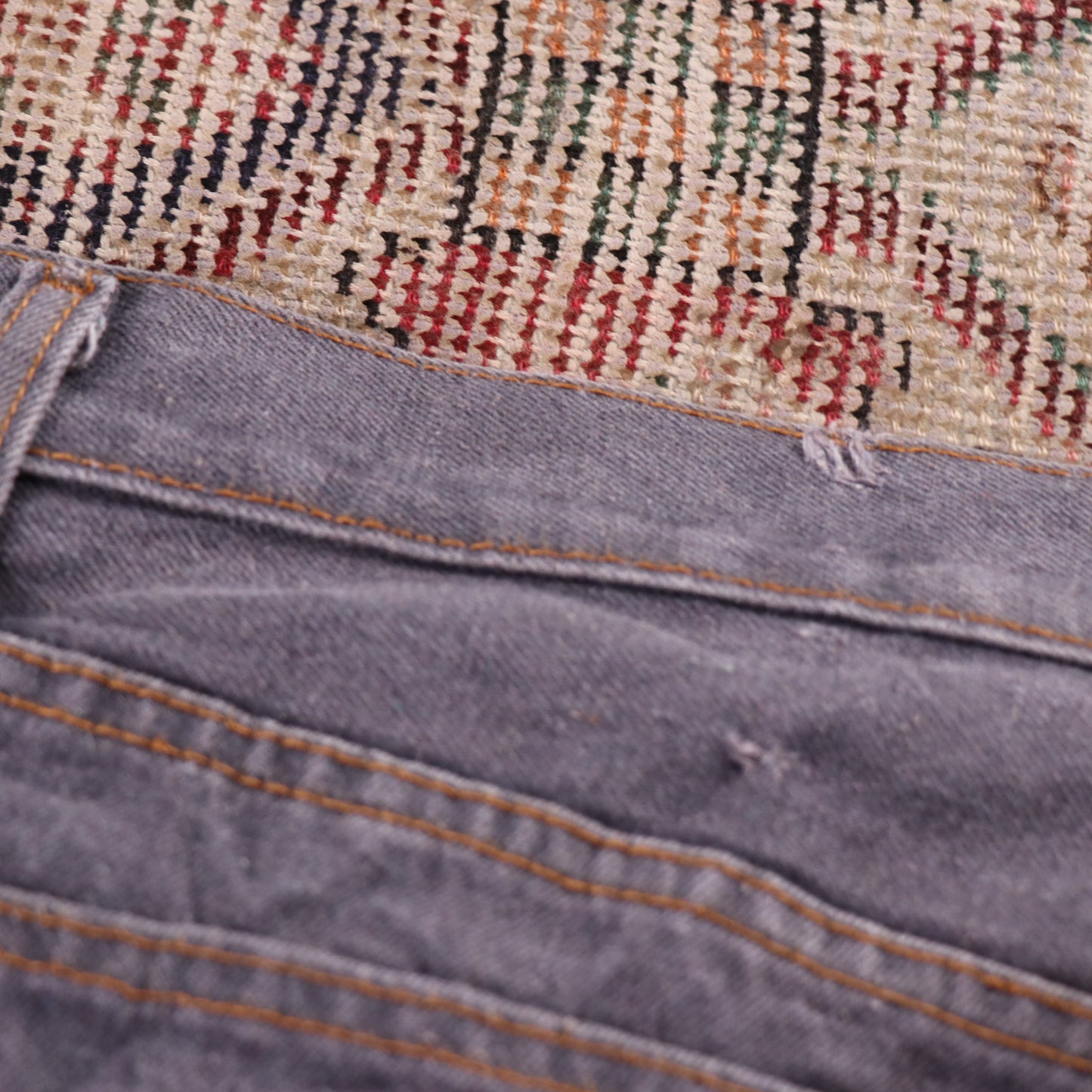 Levi's 501 W42 L29 Original Fit Grey Denim Jeans