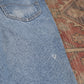Lee W36 L30 Straight Leg Loose Fit Blue Denim Jeans
