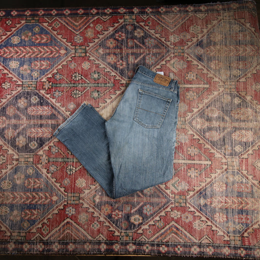 Levi's Signature W34 L29 Classic Ripped Style Blue Denim Jeans