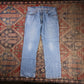 Levi's 516 W34 L28 Straight Leg Blue Denim Jeans