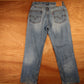 Levi's 505 Red Tab W34 L33 Straight Leg Regular Fit Blue Denim Jeans