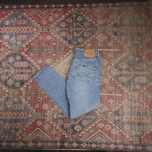 Levi's 511 W34 L28 Slim Fit Blue Denim Jeans