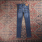 Levi's 520 Orange Tab W30 L28 Tapered Leg Slim Fit Blue Denim Jeans