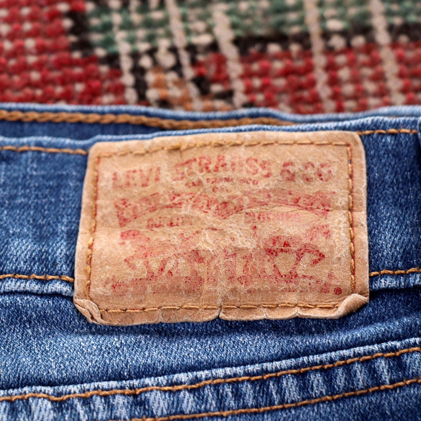 Levi's 519 W30 L30 Bootcut Blue Denim Jeans