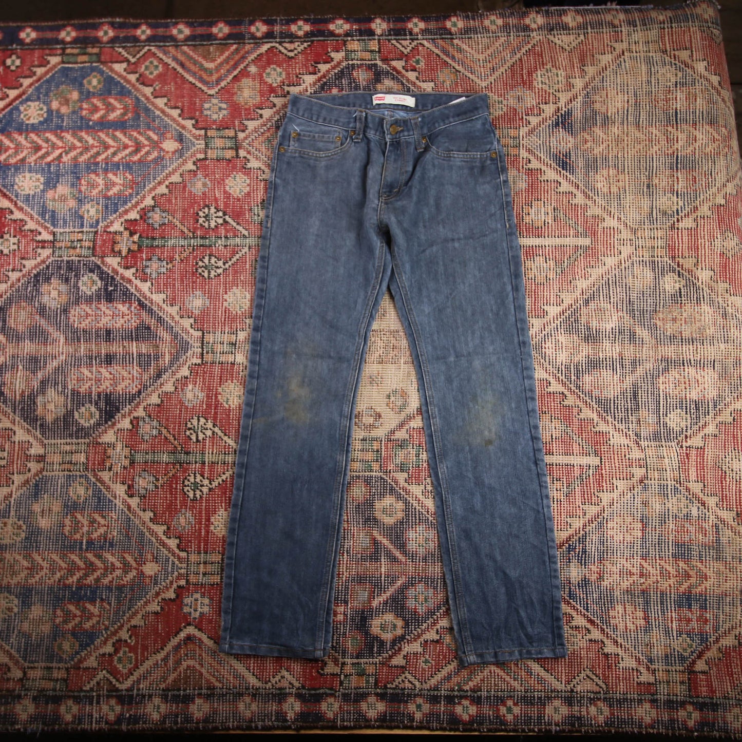 Levi's 511 W26 L27 Slim Fit Blue Denim Jeans
