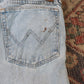 Wrangler W34 L34 Straight Leg Relaxed Fit Blue Denim Jeans