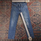 Levi's Red Tab W32 L31 Straight Slightly Tapered Blue Denim Jeans