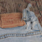 Levi's W34 L32 Straight Leg Loose Fit Blue Denim Jeans