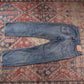 Levi's 505 W32 L29 Straight Leg Regular Fit Classic Ripped Style Blue Denim Jean