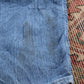 Lee W38 L32 Straight Leg Relaxed Fit Blue Denim Jeans