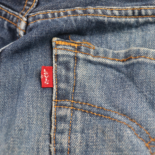 Levi's W26 L30 Skinny Blue Denim Jeans