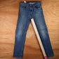 Levi's 505 Red Tab W34 L31 Straight Leg Regular Fit Blue Denim Jeans