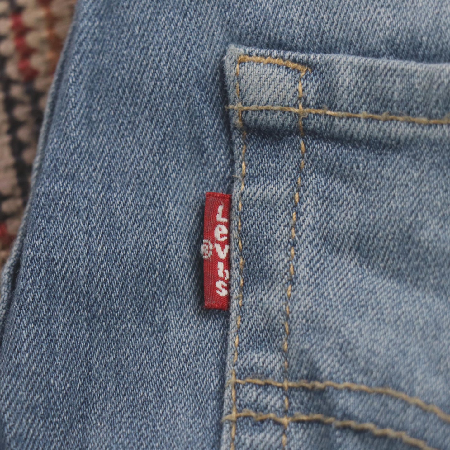 Levi's W28 L27 Skinny Blue Denim Jeans