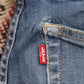 Levi's 520 W28 L31 Tapered Leg Slim Fit Blue Denim Jeans