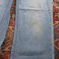 Levi's 721 Red Tab W30 L31 Straight Leg Blue Denim Jeans