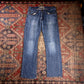 Wrangler W32 L30 Straight Leg Relaxed Fit Blue Denim Jeans