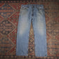 Levi's 505 W38 L30 Straight Leg Regular Fit Blue Denim Jeans