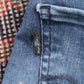 Levi's W24 L29 Skinny Classic Ripped Style Blue Denim Jeans