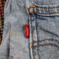 Levi's W28 L24 Capri Blue Denim Jeans