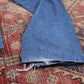 Wrangler W40 L26 Straight Leg Relaxed Fit Blue Denim Jeans