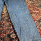 Levi's 550 Orange Tab W30 L32 Tapered Leg Relaxed Fit Blue Denim Jeans