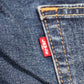 Levi's 505 Red Tab W38 L28 Straight Leg Regular Fit Blue Denim Jeans