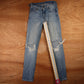 Levi's 505 Red Tab W28 L32 Straight Leg Regular Fit Blue Denim Jeans