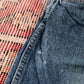 Wrangler W36 L28 Straight Leg Classic Ripped Style Blue Denim Jeans