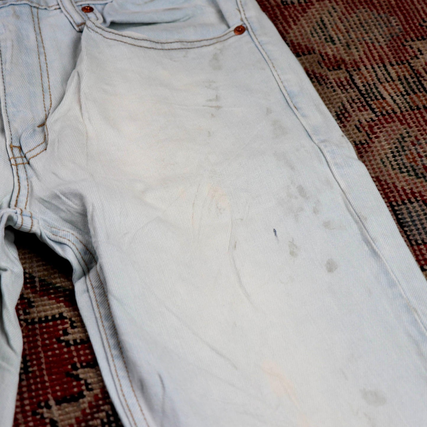 Levi's 511 W32 L30 Slim Fit White Denim Jeans