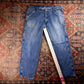 Wrangler W32 L30 Relaxed Blue Denim Jeans