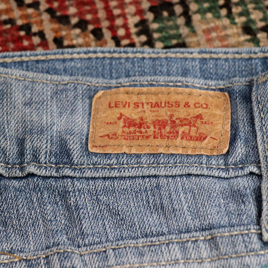 Levi's 524 W34 L31 Bootcut Blue Denim Jeans