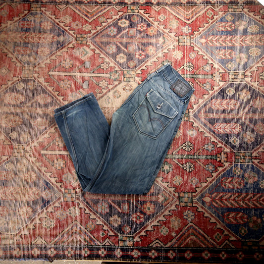 Levi's 514 W32 L30 Straight Leg Blue Denim Jeans