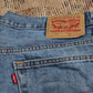 Levi's 569 W36 L28 Straight Leg Loose Fit Blue Denim Jeans