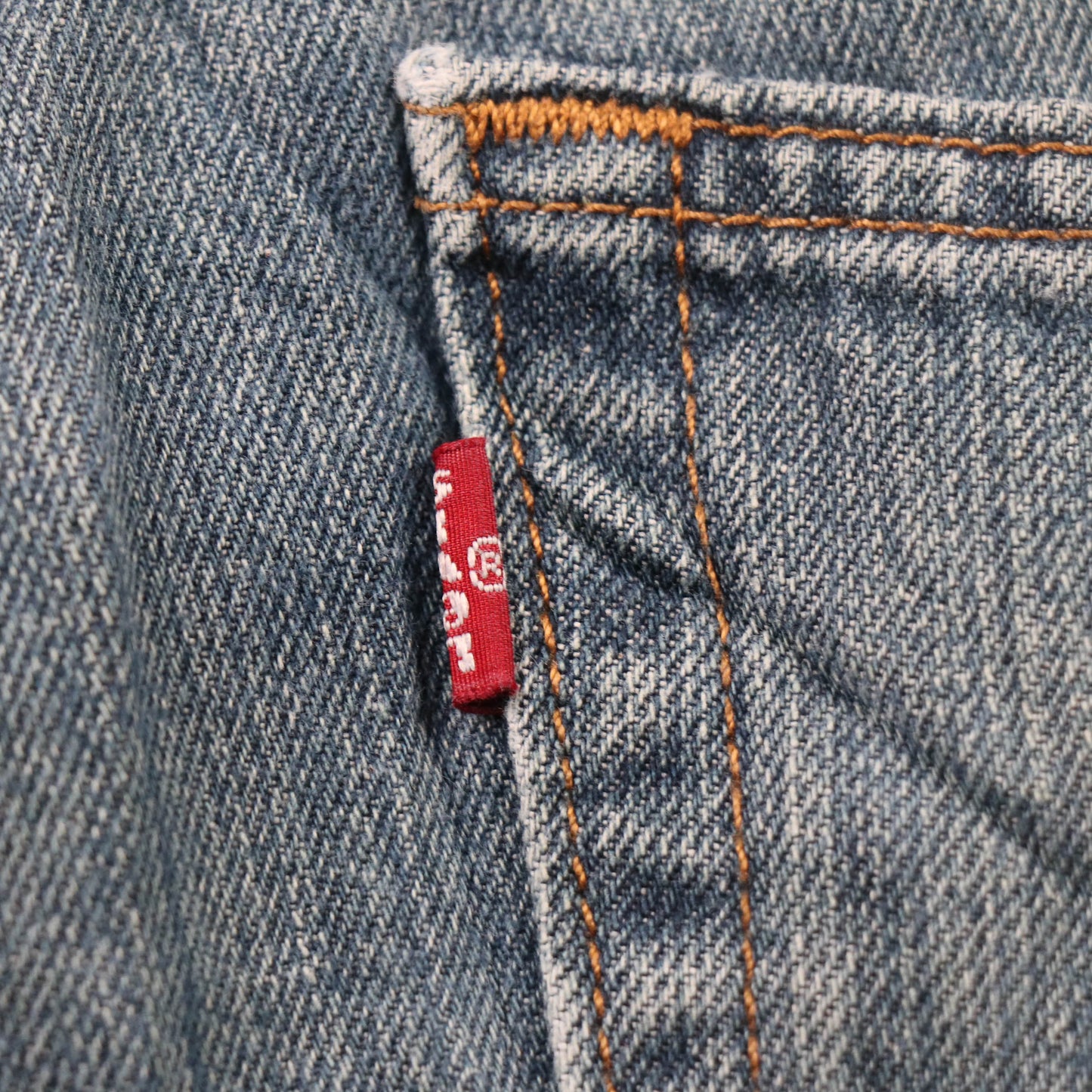 Levi's 559 Red Tab W38 L29 Straight Leg Relaxed Fit Blue Denim Jeans