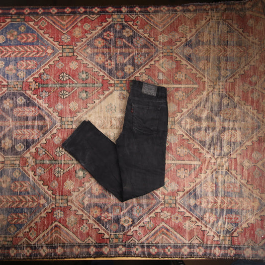 Levi's 511 W28 L27 Slim Fit Black Denim Jeans